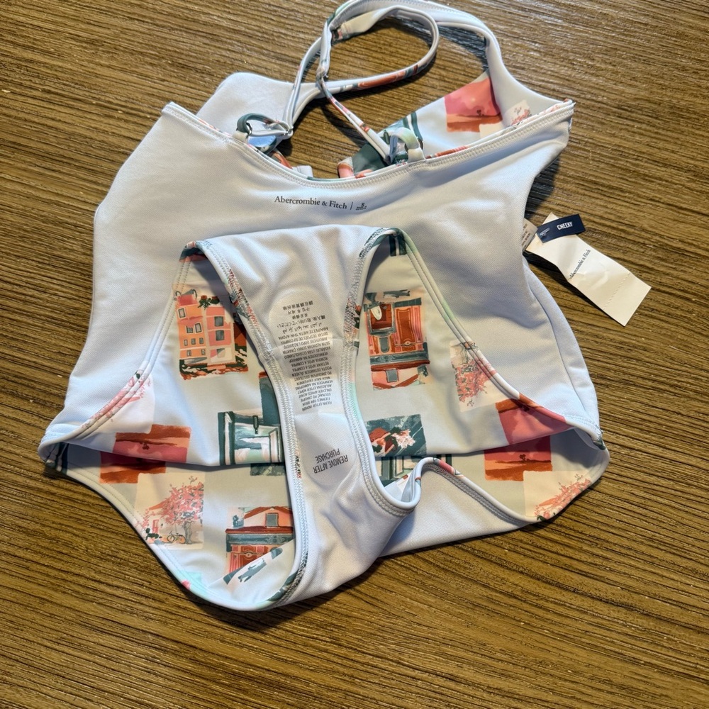NWT Abercrombie & Fitch U-Wire One Piece Swimsuit - Picture 7 of 10